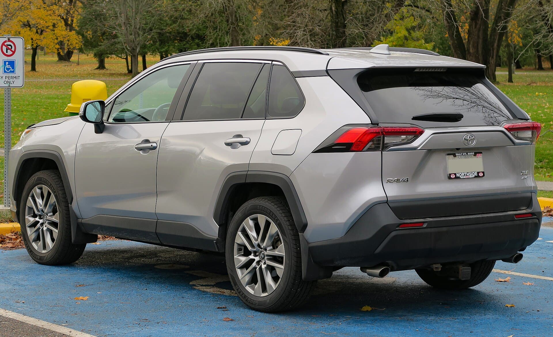 2024 Toyota RAV4 — 2019 Toyota Rav4 XLE Premium Package AWD photographed in Sault Ste. Marie, Ontario, Canada.